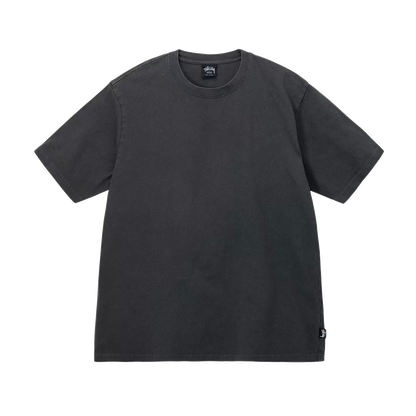 Stussy Heavyweight Pigment Dyed Crew Tee - Black