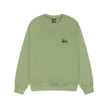 Load image into Gallery viewer, Stussy Basic Crewneck - Moss