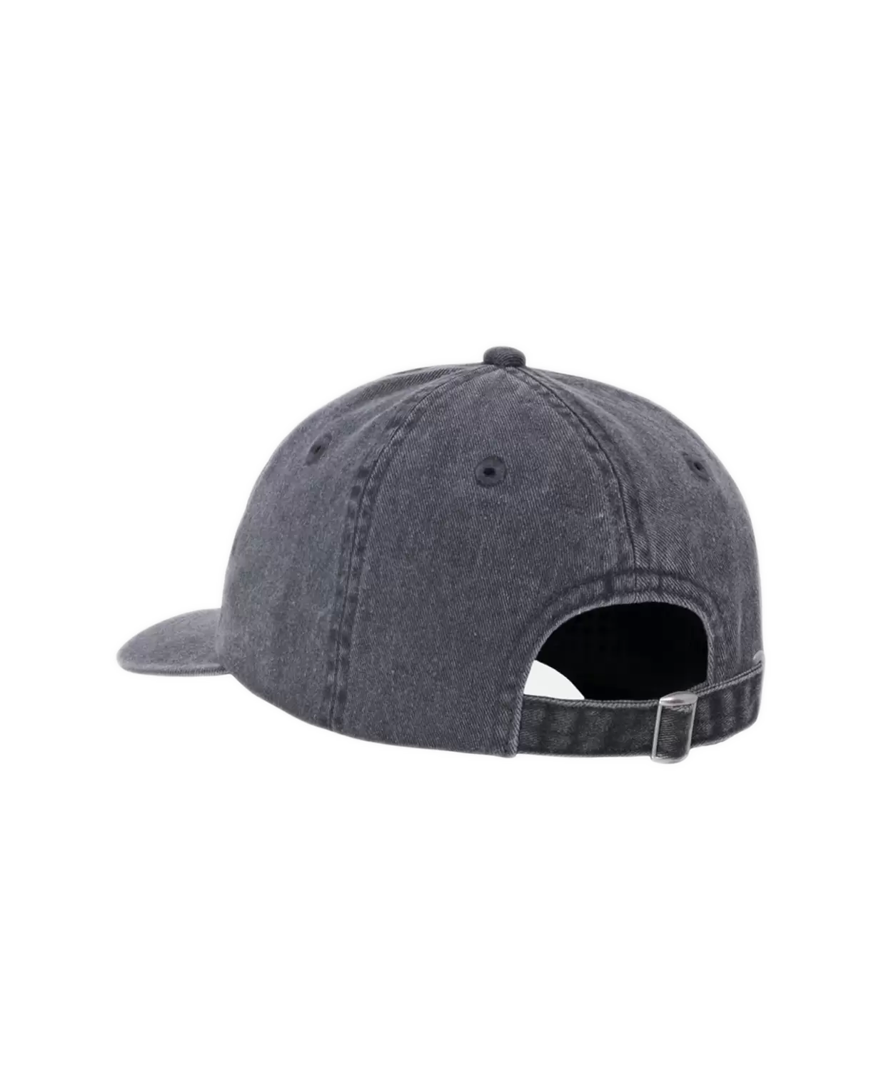 Stussy Washed Basic Low Pro Cap - Charcoal