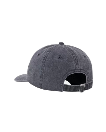 Stussy Washed Basic Low Pro Cap - Charcoal