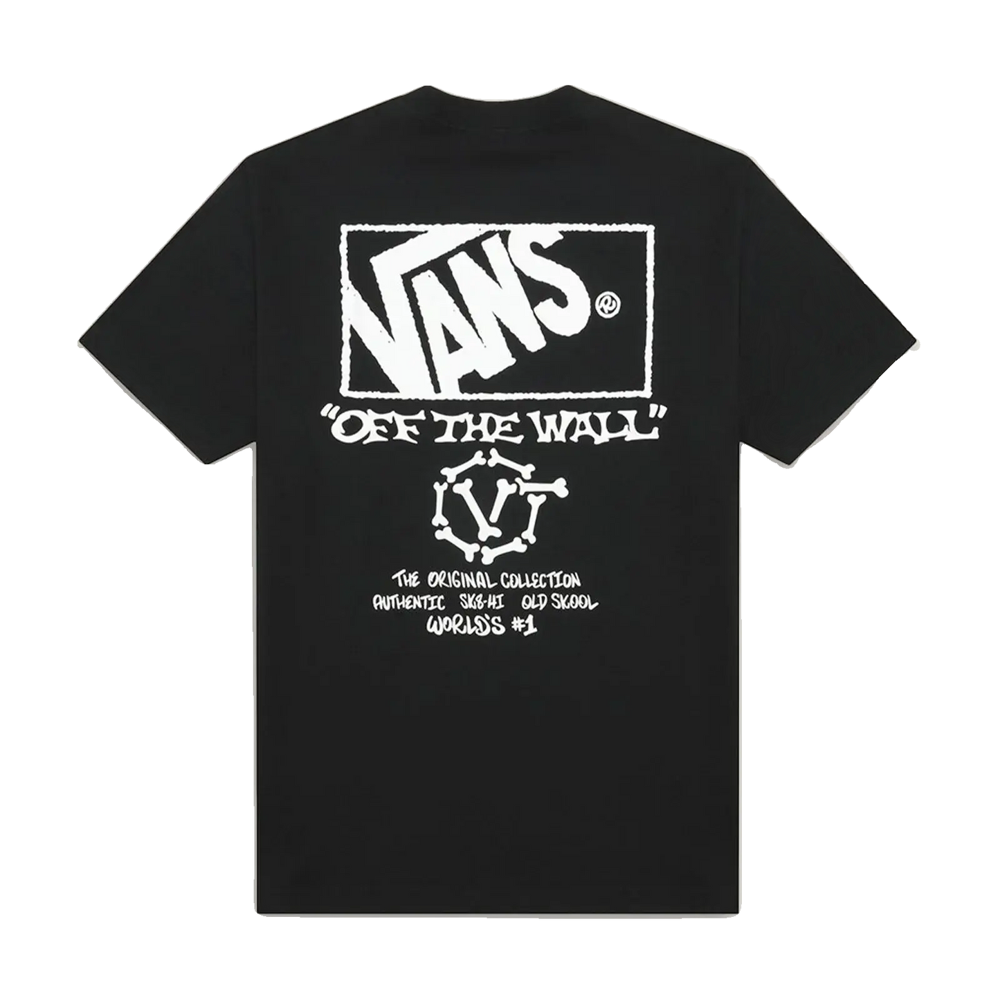 Vans Circle Bones Tee - Black