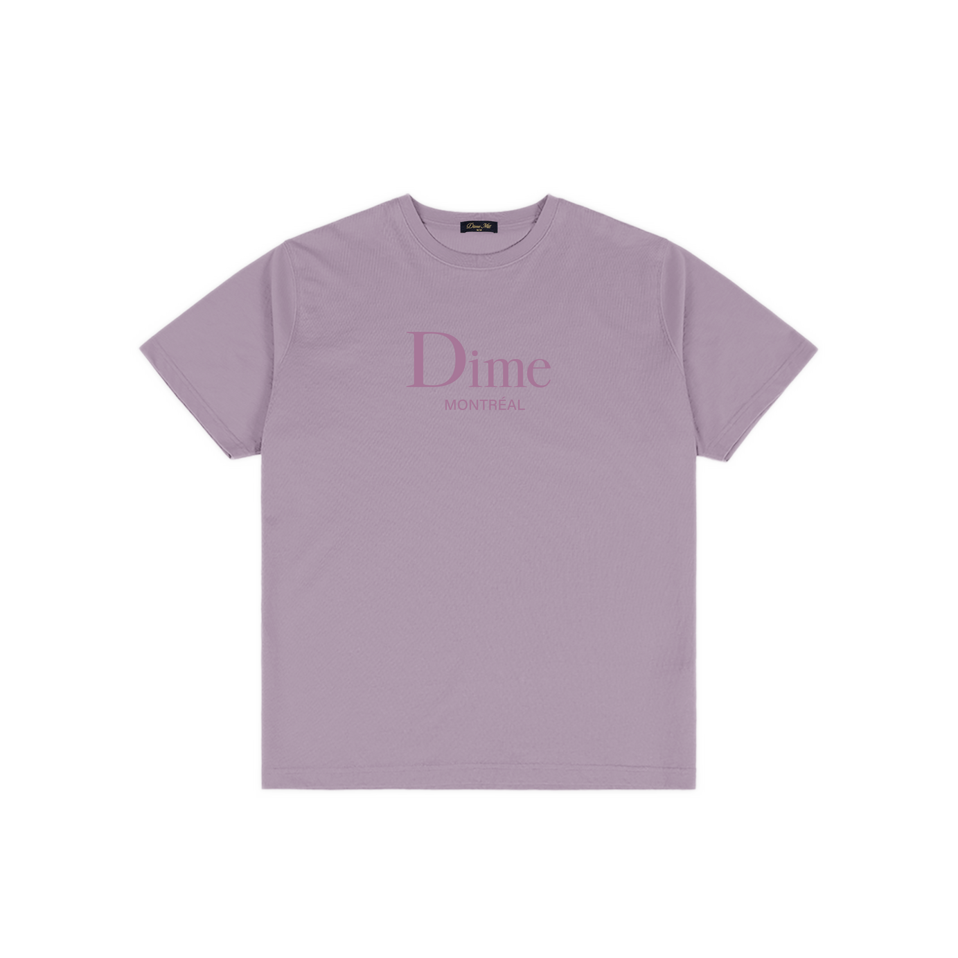 Dime Classic Dime Mtl Tee - Plum Gray