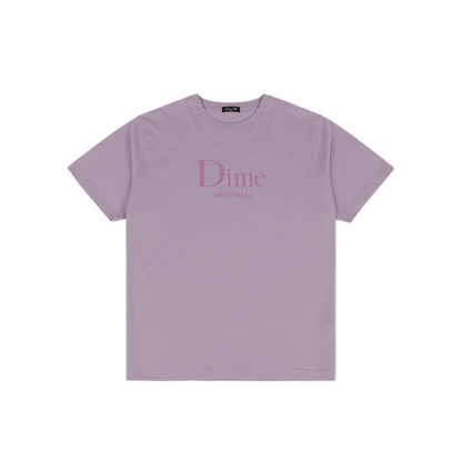 Dime Classic Dime Mtl Tee - Plum Gray