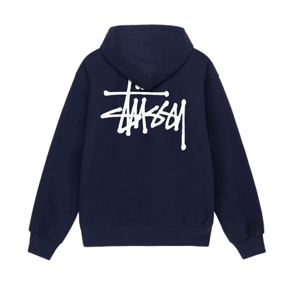 Stussy Basic Hoodie - Navy