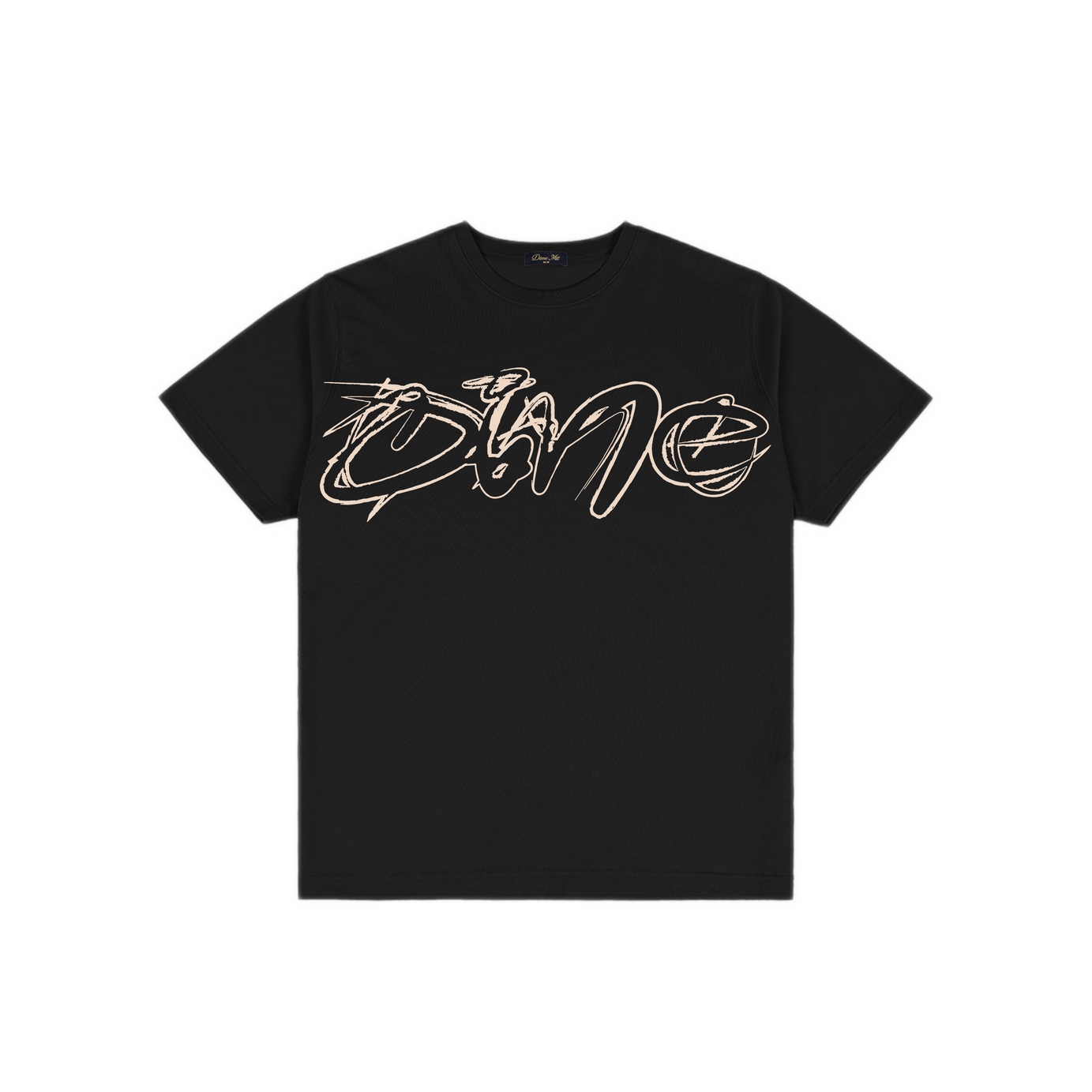 Dime Fine Lines Tee - Black