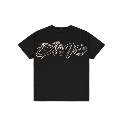 Dime Fine Lines Tee - Black