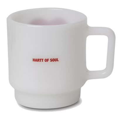 Carhartt WIP Heart Glass Mug - White