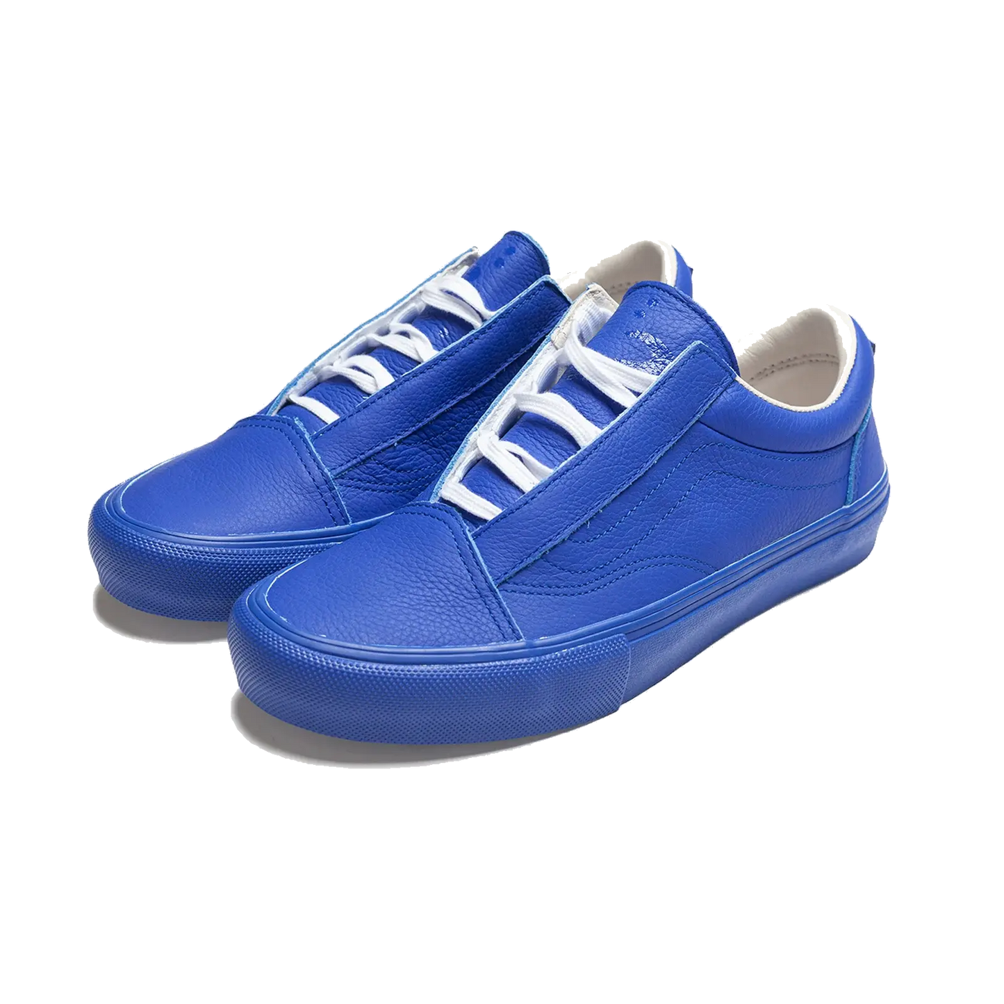 Vans X 2 Risers Skate Old Skool Ghillie - Navy/White