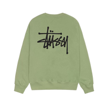 Load image into Gallery viewer, Stussy Basic Crewneck - Moss