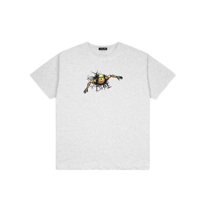Dime Crashed Tee - Ash