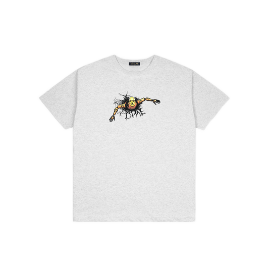 Dime Crashed Tee - Ash