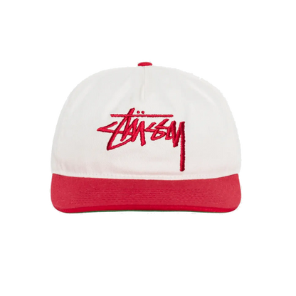 Stussy Big Stock Cap - Cardinal