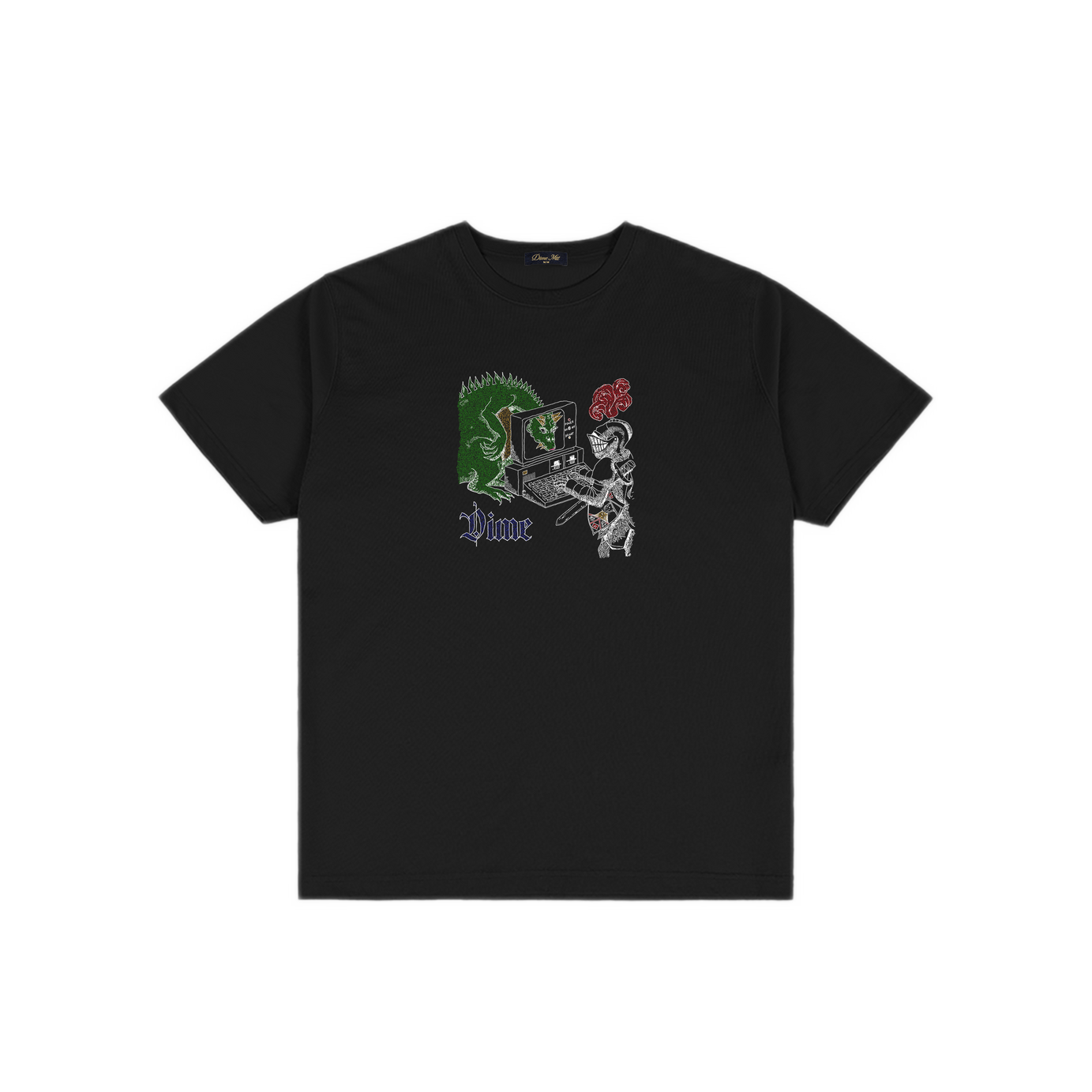 Dime Catfish Tee - Black