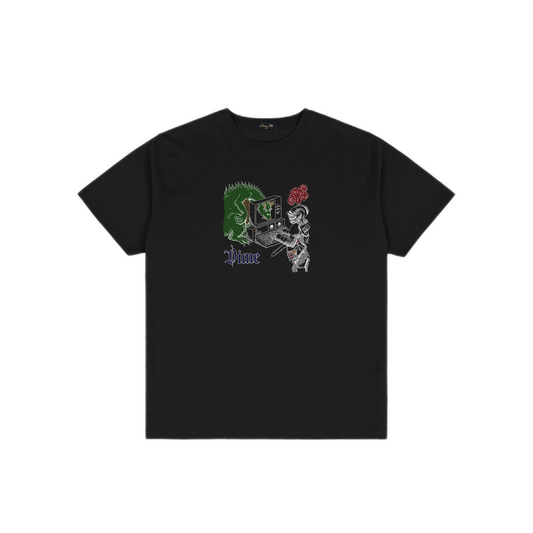 Dime Catfish Tee - Black