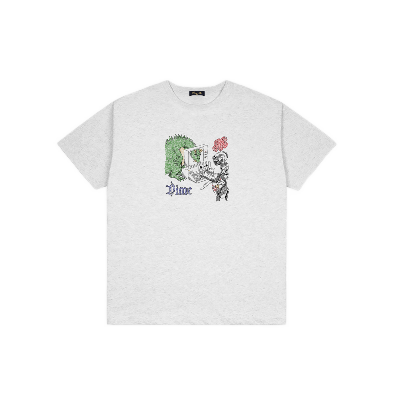 Dime Catfish Tee - Ash