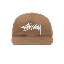 Load image into Gallery viewer, Stussy Big Stock Cap - Brown
