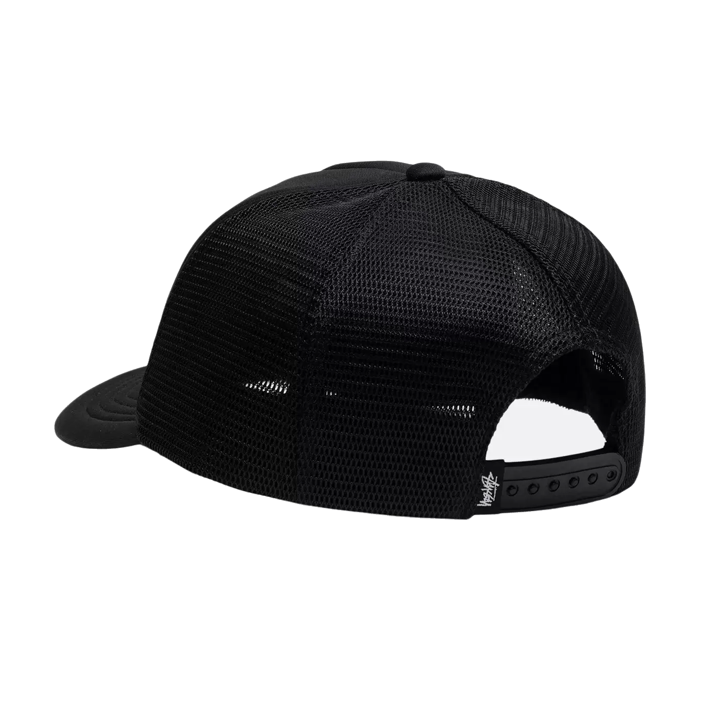 Stussy 8 Ball Trucker Cap - Black