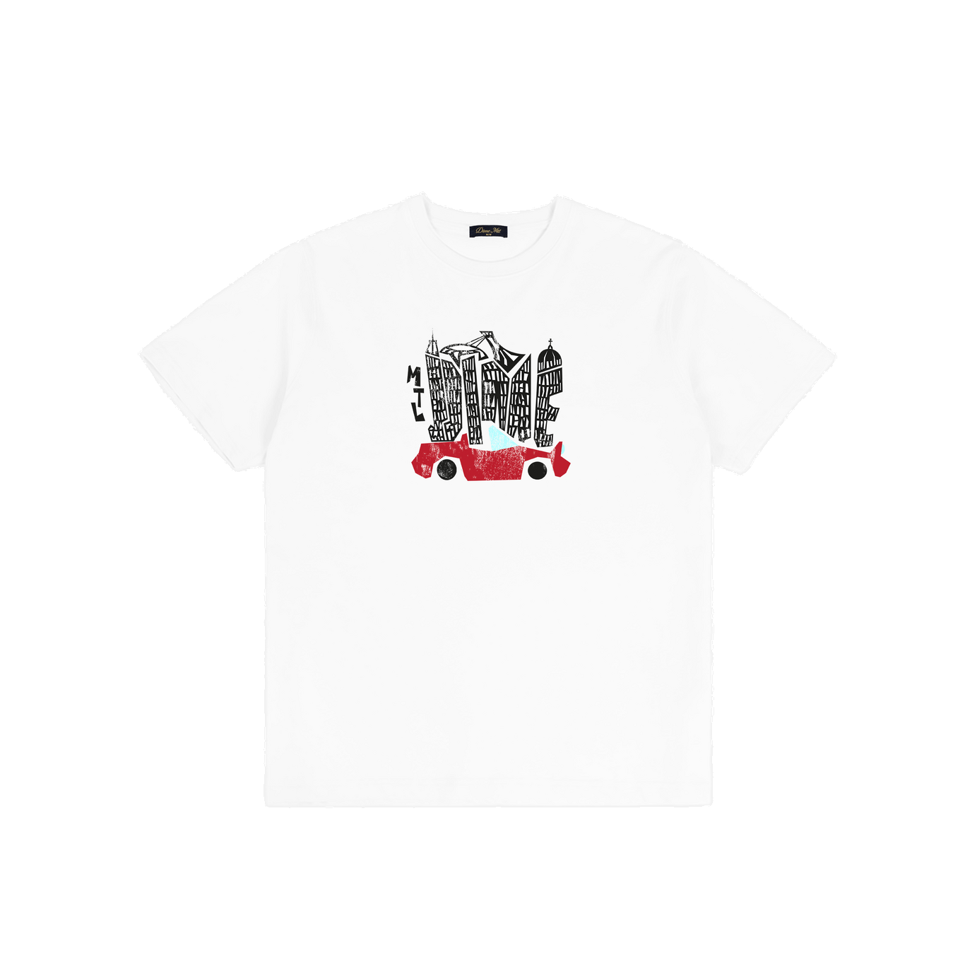 Dime Ville Tee - White