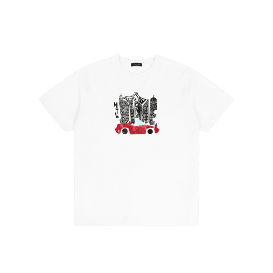 Dime Ville Tee - White