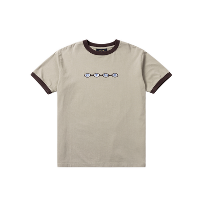Dime Space Ringer Tee - Sage