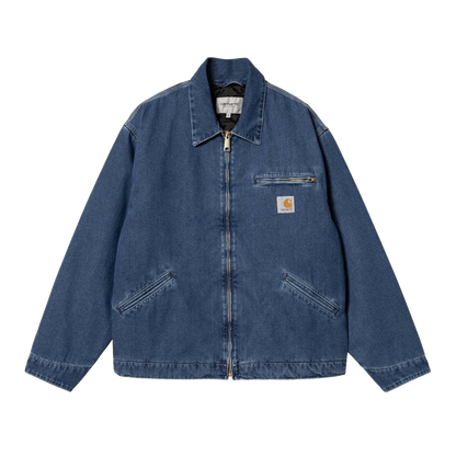 Carhartt WIP OG Detroit Jacket - Blue Stone Washed