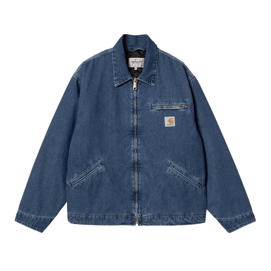 Carhartt WIP OG Detroit Jacket - Blue Stone Washed