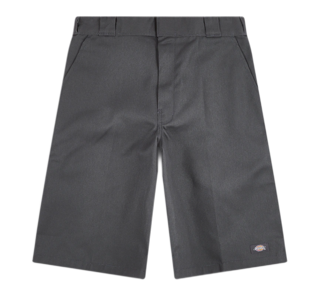 Dickies Loose Fit Flat Front Work Shorts - Charcoal