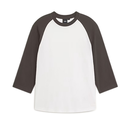 Vans Standard Raglan Tee - Faded Black/Egret
