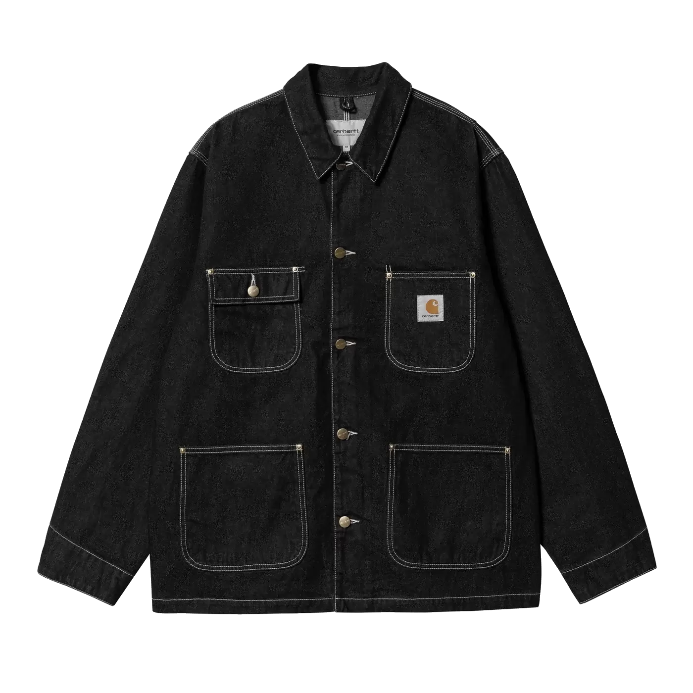 Carhartt WIP OG Chore Coat - Black One Wash