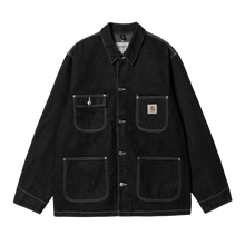 Load image into Gallery viewer, Carhartt WIP OG Chore Coat - Black One Wash