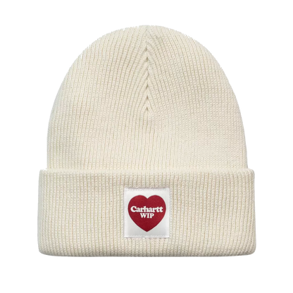 Carhartt WIP Heart Beanie - Natural