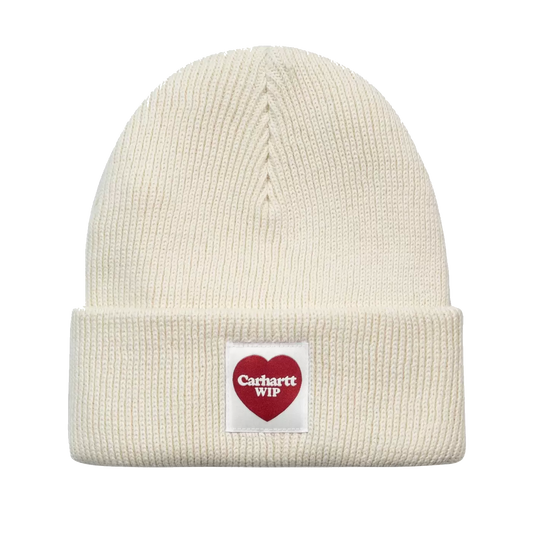 Carhartt WIP Heart Beanie - Natural