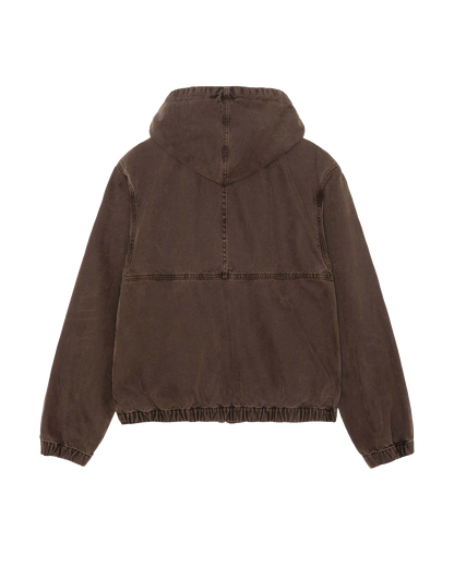 Stussy Work Jacket Unlined Canvas - Brown