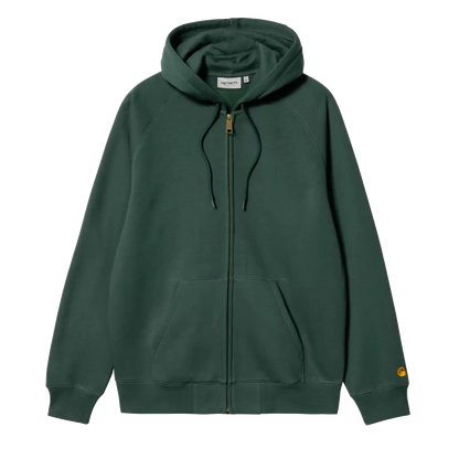 Carhartt WIP Hooded Chase Jacket - Discovery Green/Gold