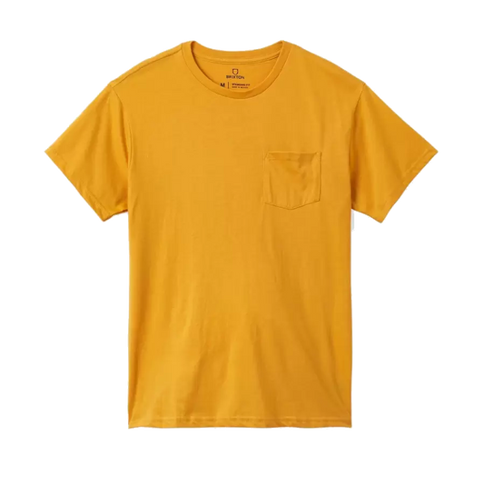 Brixton Basic Pocket Tee - Golden Glow