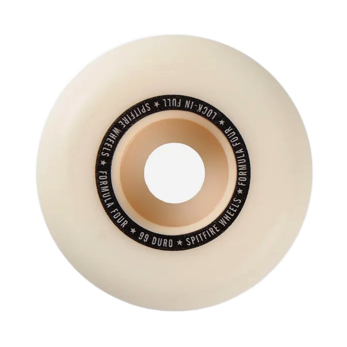 Spitfire Formula Four Lock-In Full Wheels - 99D 55mm Orange Print