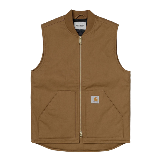 Carhartt WIP Classic Vest - Hamilton Brown Rigid