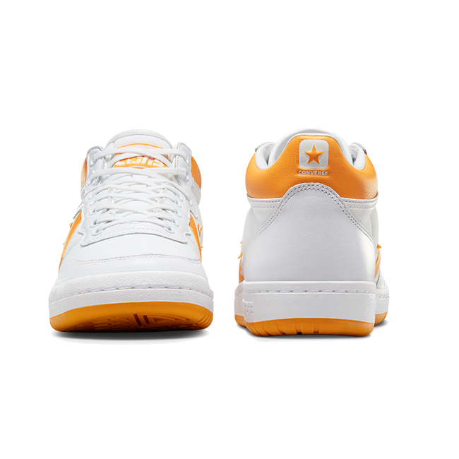 Converse Fastbreak Pro Mid White Light Yellow Ninetimes Skateshop