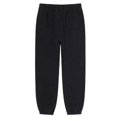 Stussy Stock Logo Fleece Pant - Black