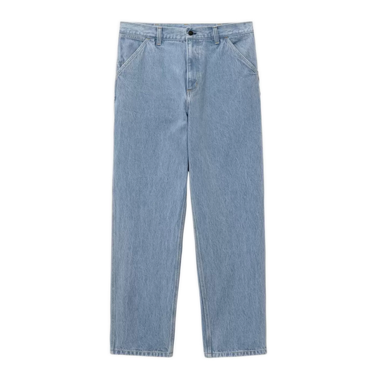 Carhartt WIP Single Knee Denim Pant - Blue Stone Bleached