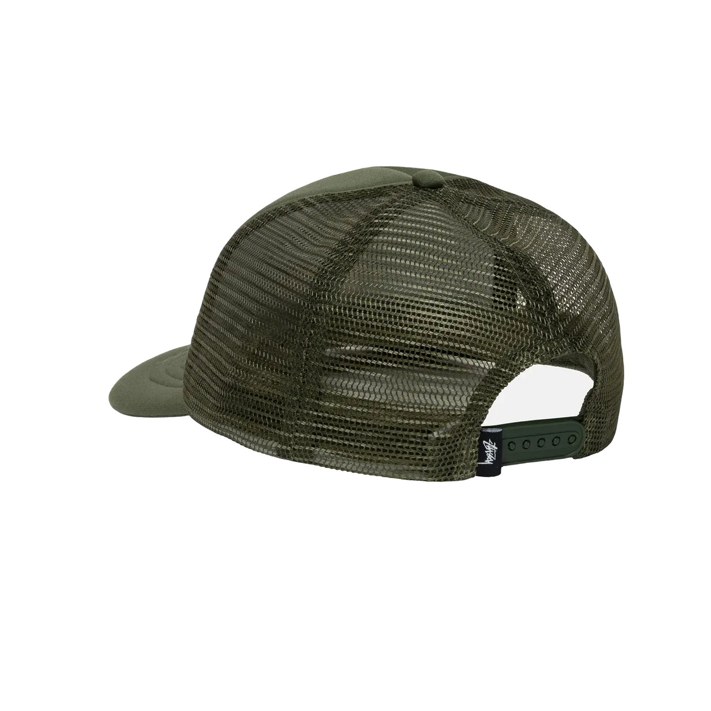 Stussy Big Basic Trucker Cap - Deep Green