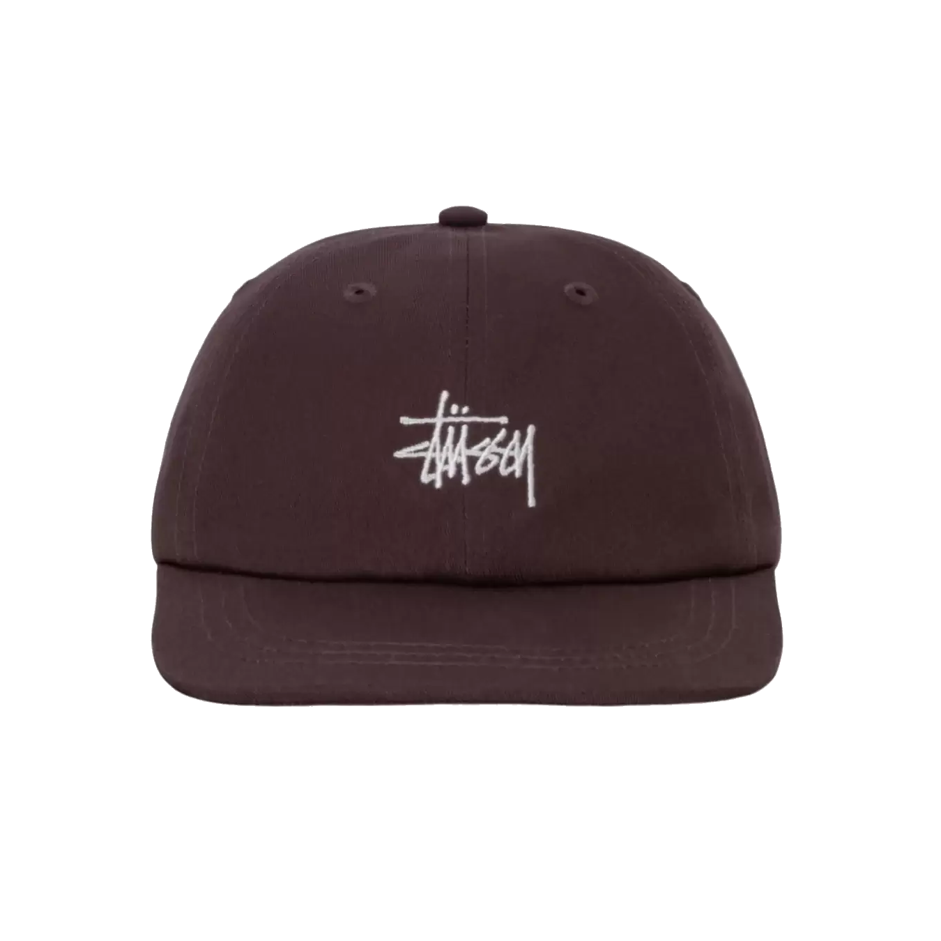 Stussy Basic Stock Low Pro Strapback Cap - Chocolate