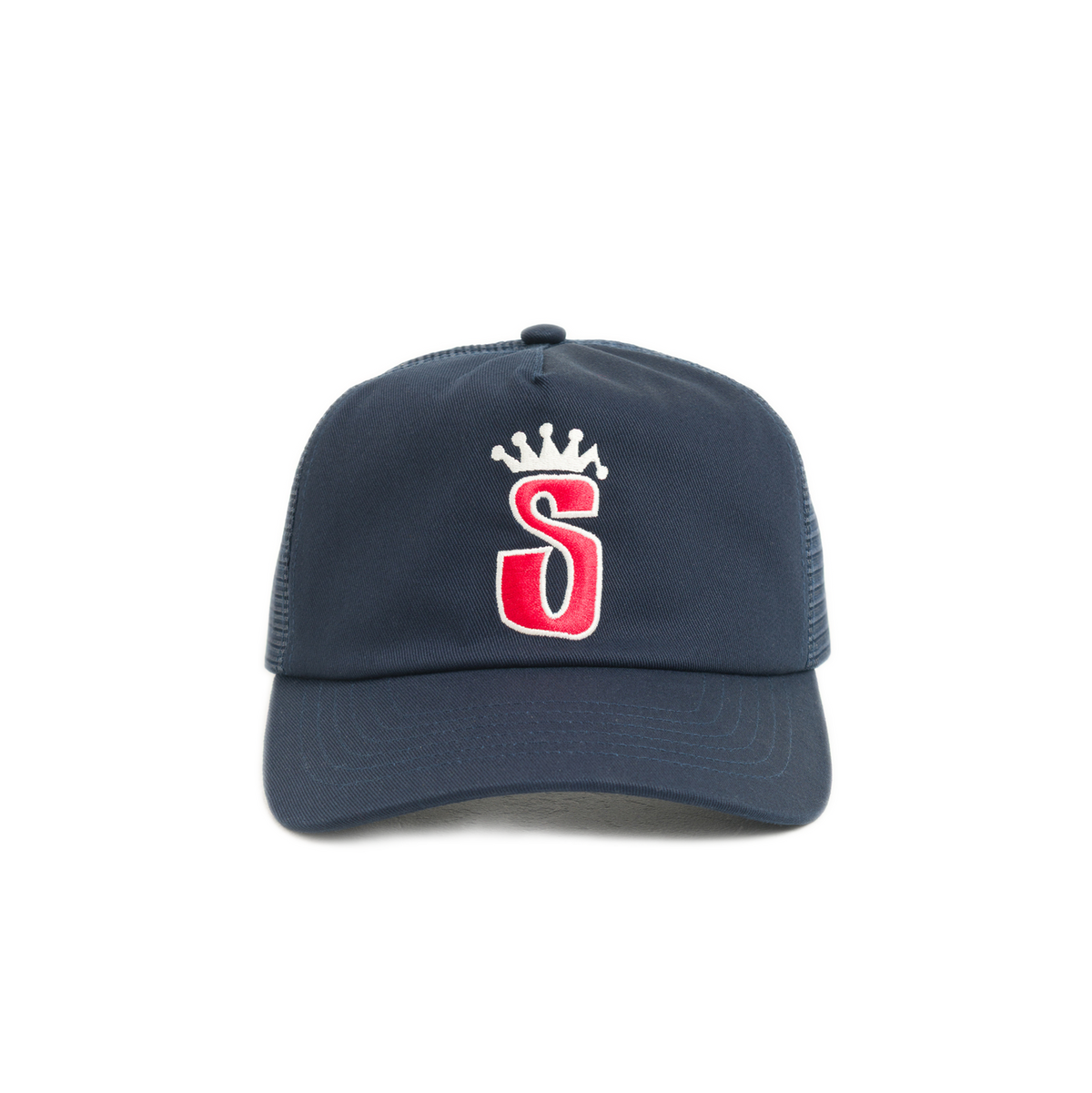 Stussy Trucker S Crown Cap - Navy