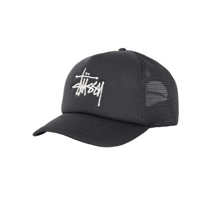 Stussy Big Basic Trucker Cap - Black