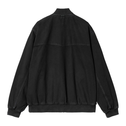 Carhartt WIP OG Santa Fe Bomber - Black Stone Dyed