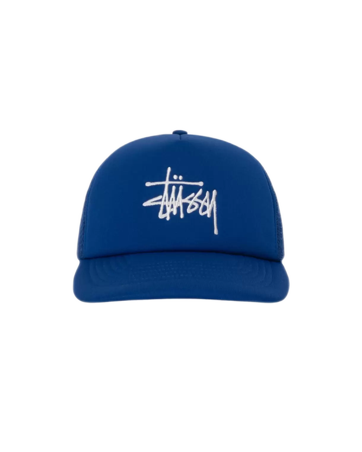 Stussy Big Basic Trucker Cap - Royal