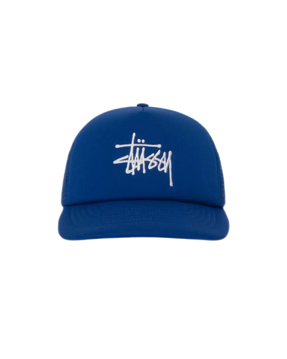 Stussy Big Basic Trucker Cap - Royal