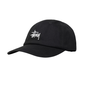 Stussy Basic Stock Low Pro Strapback Cap - Black – Ninetimes Skateshop