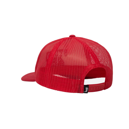 Stussy Big 4 Trucker Cap - Red