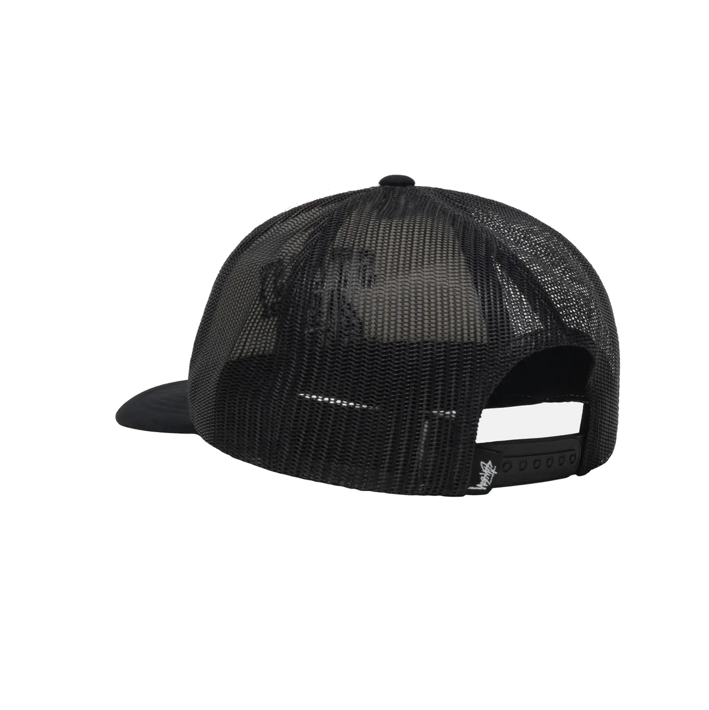 Stussy Big 4 Trucker Cap - Black